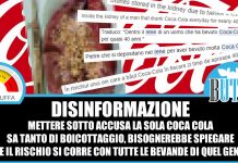 La Coca Cola Fa Male Butac Bufale Un Tanto Al Chilo