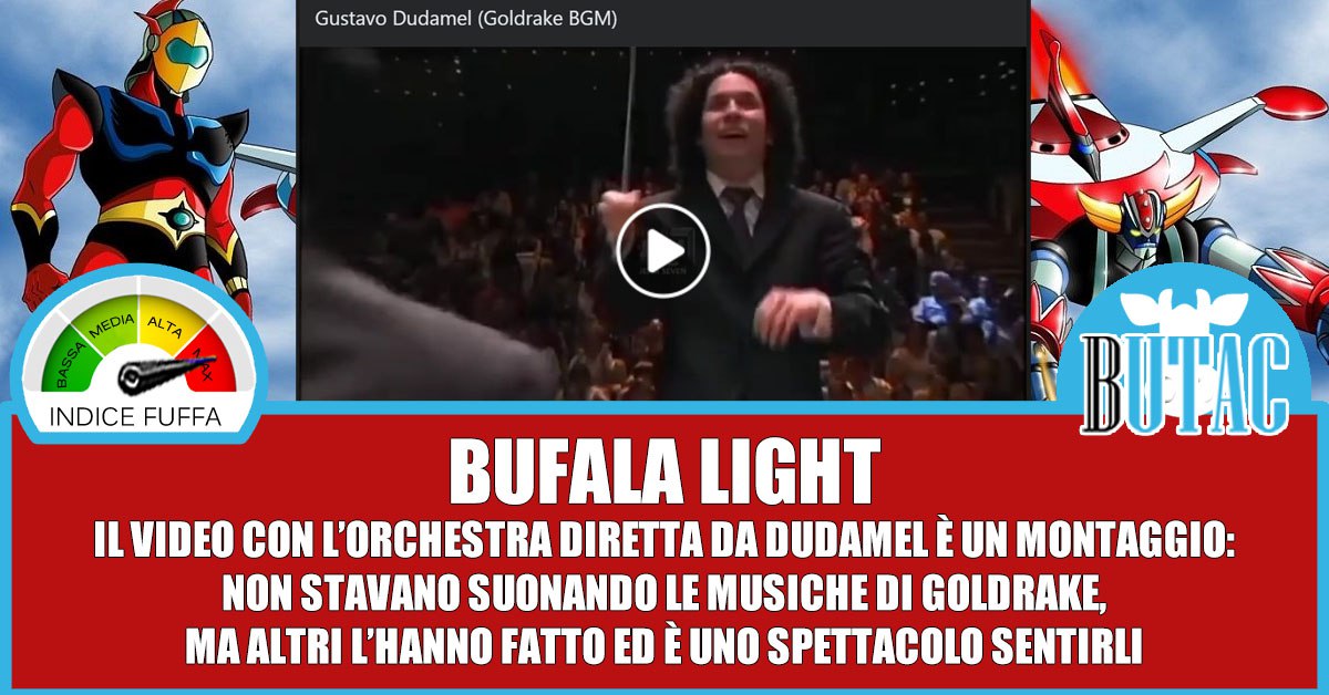 Goldrake e l’orchestra di Dudamel